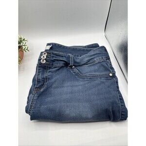 Torrid Women Plus Size 22T Blue Jean Jegging Skinny Zip Up Waist 40" Preowned